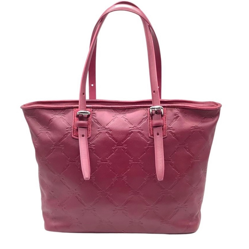 Longchamp Lm Cuir Large Tote HORTENSIA RAPSBERRY